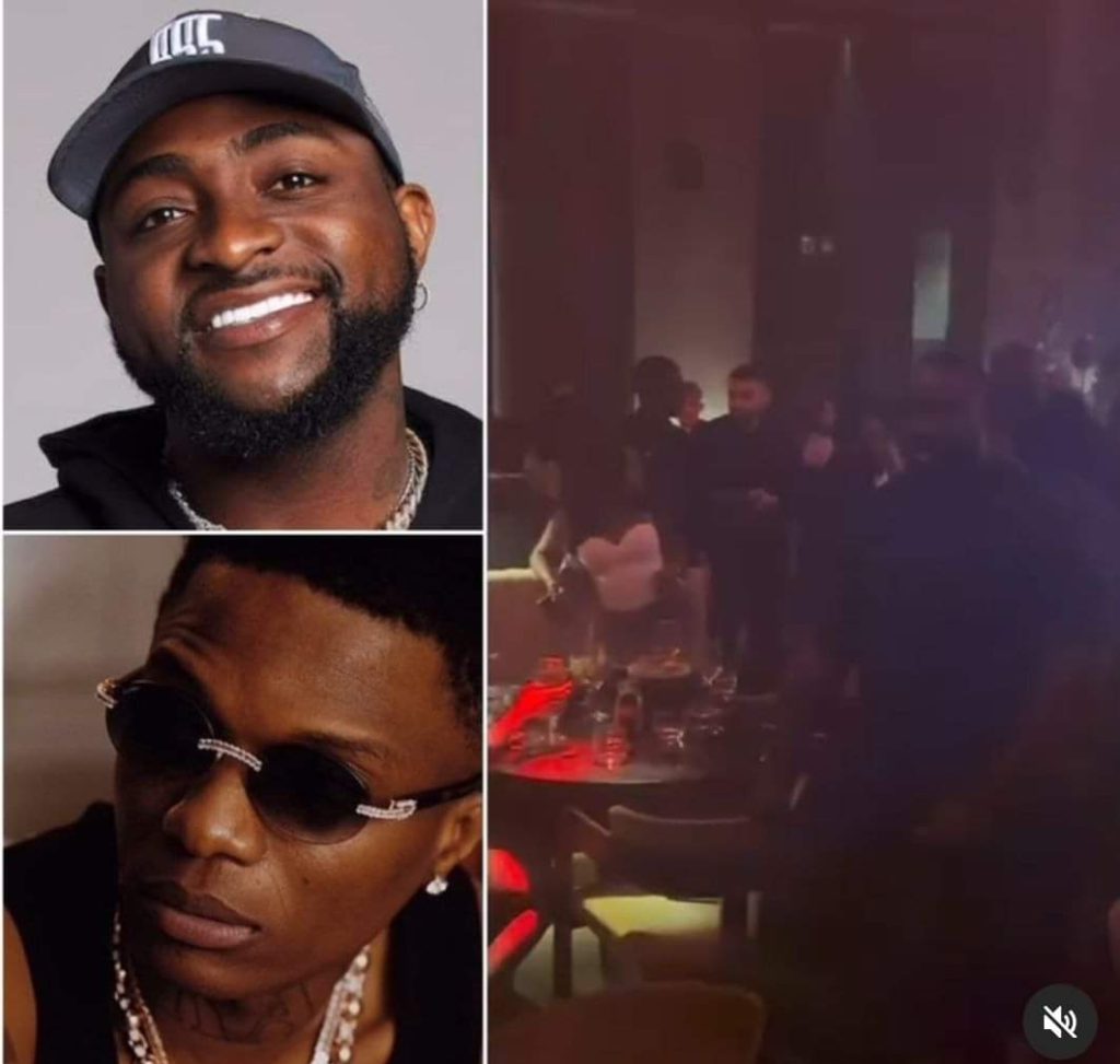 Moment Davido And Wizkid Ignores Each Other At Nightclub (Video) 1 FB IMG 1729310239707