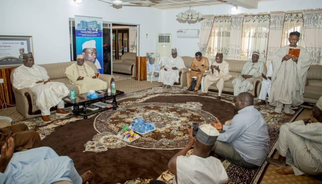 Olawepo-Hashim Commiserates Makarfi over Son's Death 1 IMG 20241020 WA0055