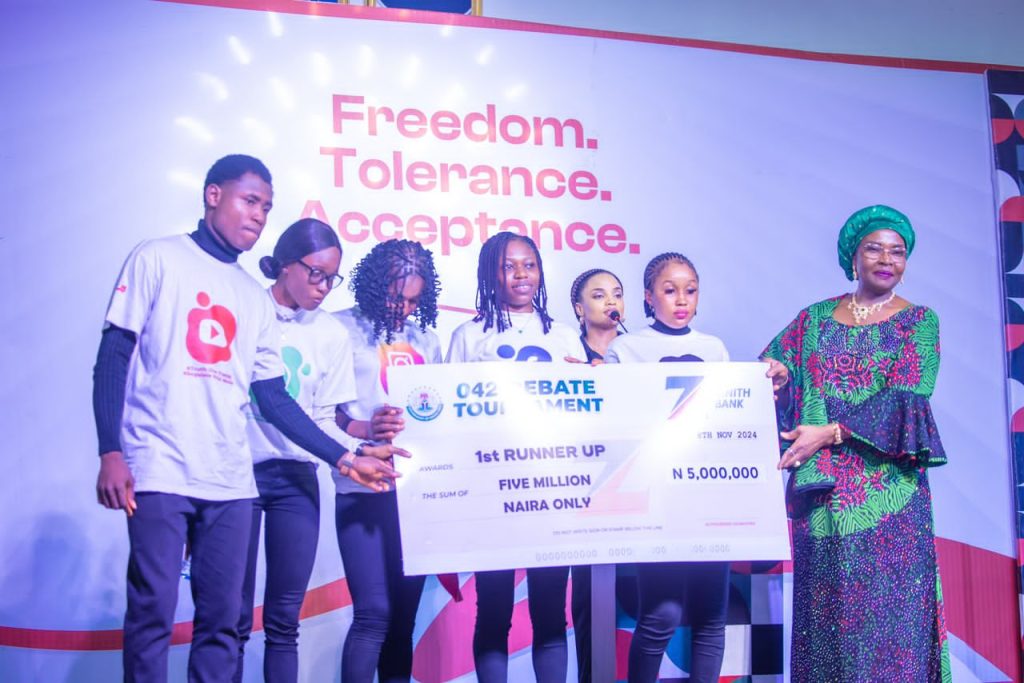 ESUT floors IMT, UNN, 15 other institutions in debate as Mbah awards over N20m cash prizes to winners 4 IMG 20241027 WA0002