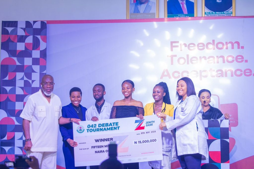 ESUT floors IMT, UNN, 15 other institutions in debate as Mbah awards over N20m cash prizes to winners 5 IMG 20241027 WA0003