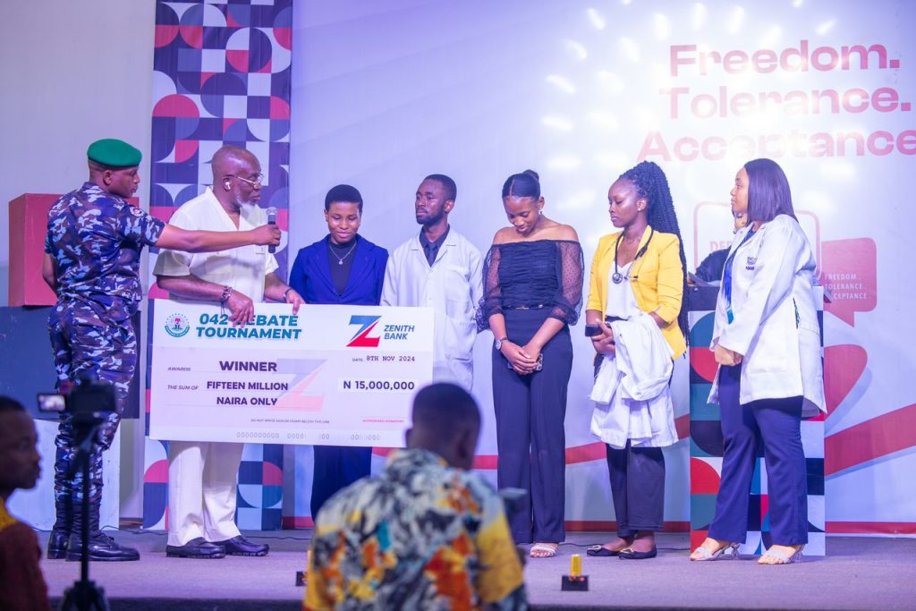 ESUT floors IMT, UNN, 15 other institutions in debate as Mbah awards over N20m cash prizes to winners 1 IMG 20241027 WA0004