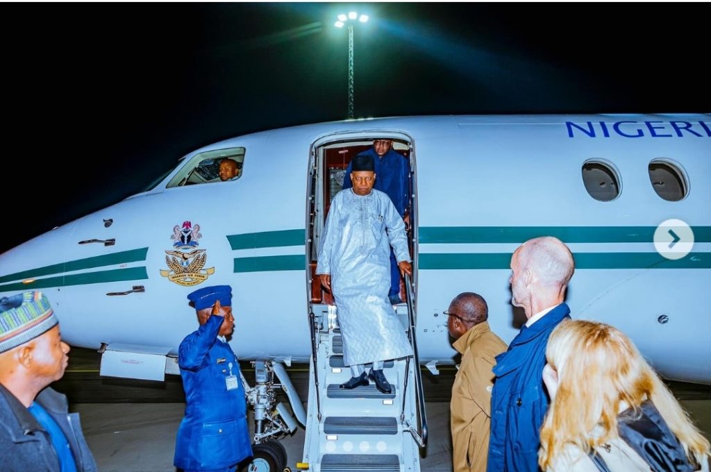 VP, Shettima arrives Sweden for bilateral talks (Photos) 1 Screenshot 20241017 092325