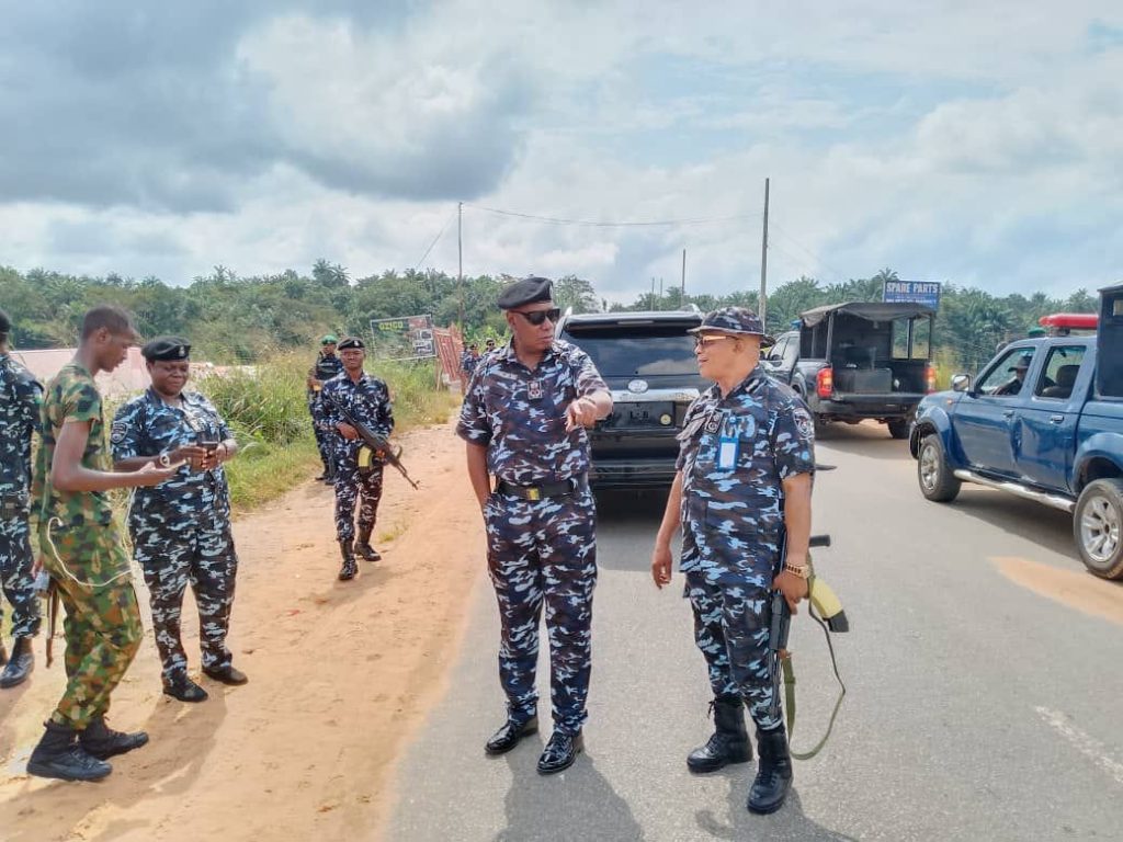 Abia Police Commissioner Leads Patrol After Deadly Attack on Soldiers in Umuokpara 2 18900903 abiacpconductsoperationalpatrol2 jpeg6ab9ceaa1aa2658ba14541d4a9b2d2d5