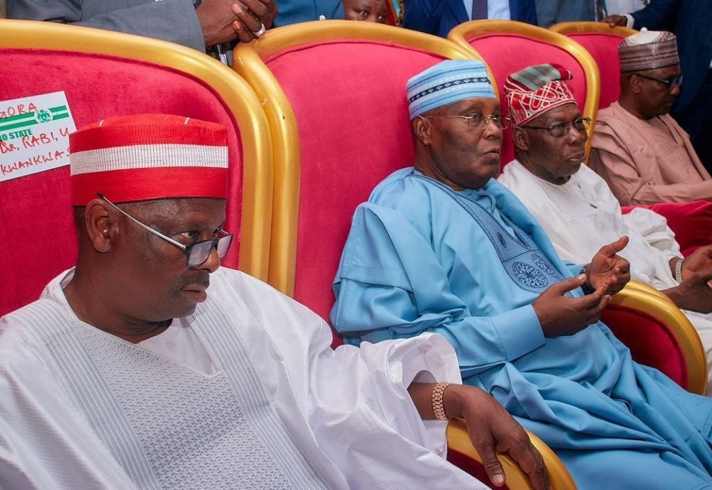 Obasanjo, Shettima, Atiku attend wedding of Kwankwaso’s daughter in Kano 1 Obasanjo, Shettima, Atiku