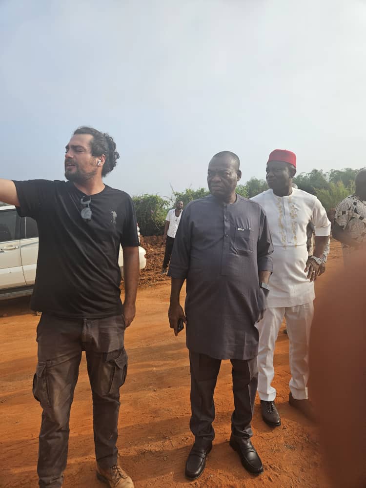 Senator Tony Nwoye, Hon Peter Anekwe Inspect Progress of Otuocha-Umueri-Nzam-Innoma-Ibaji Road Project 2 IMG 20241205 WA0071