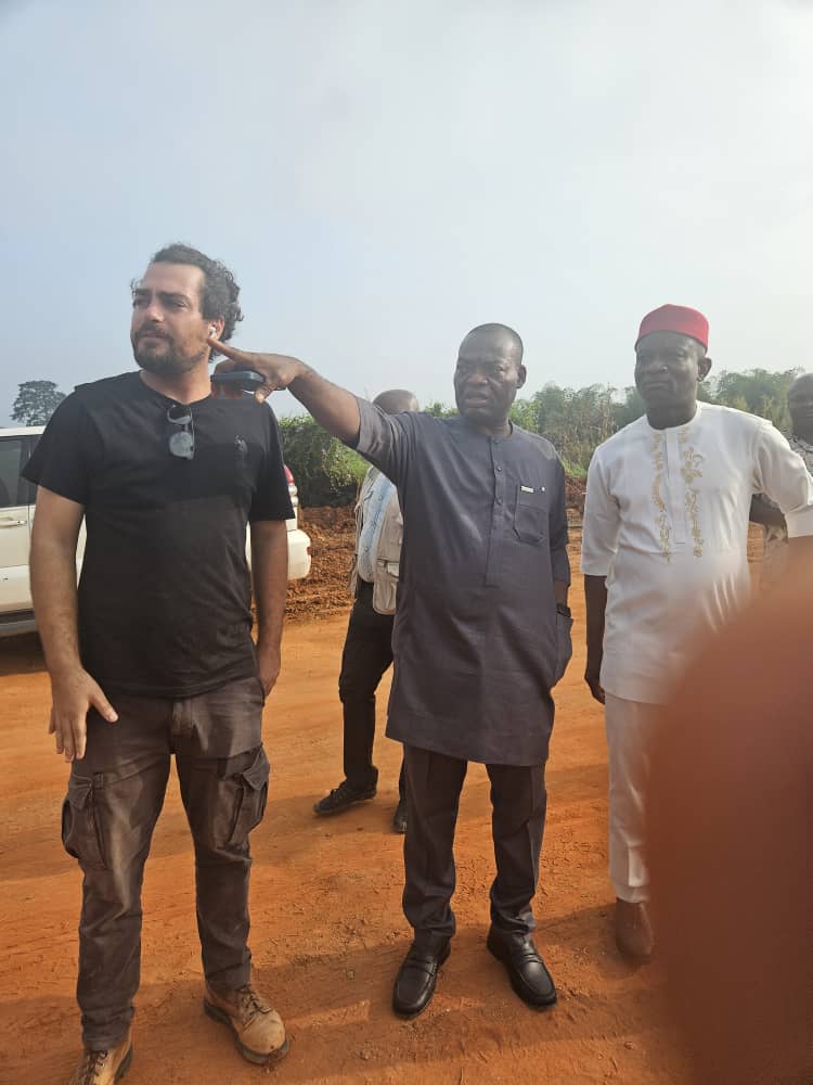 Senator Tony Nwoye, Hon Peter Anekwe Inspect Progress of Otuocha-Umueri-Nzam-Innoma-Ibaji Road Project 3 IMG 20241205 WA0072