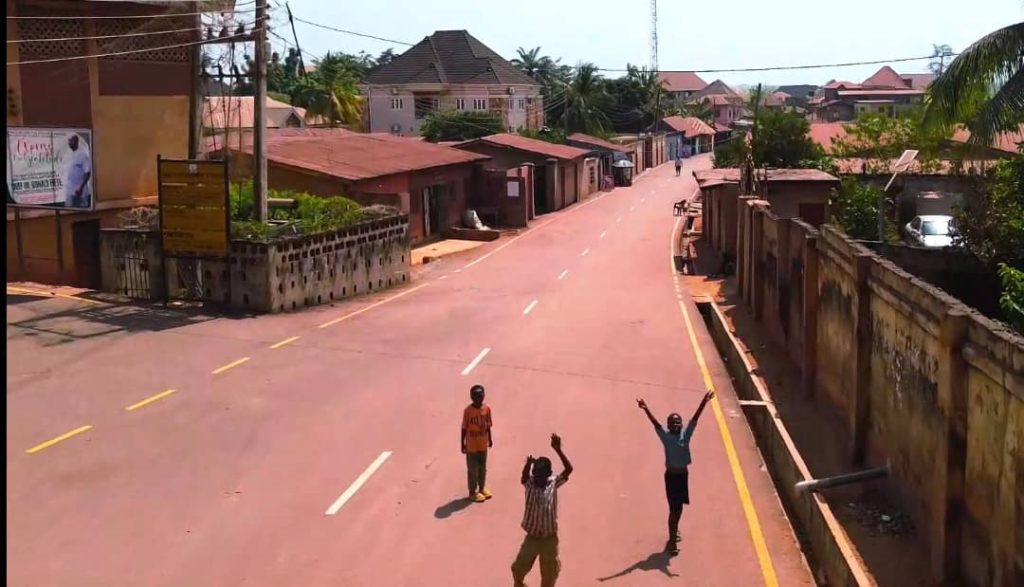 Umuchigbo-Iji Nike Community Celebrates Chief Donald Ekete for Road Construction 5 IMG 20241220 WA0028