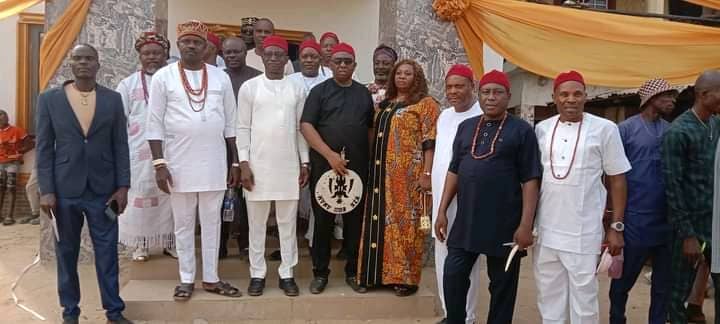Hon. Peter Anekwe Calls for Peace and Togetherness at Community Hall Launch in Anam 2 Peter Anekwe
