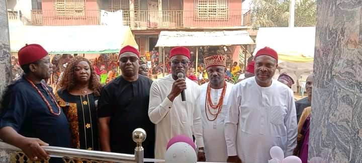 Hon. Peter Anekwe Calls for Peace and Togetherness at Community Hall Launch in Anam 1 Peter Anekwe