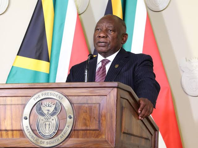 South Africans Protest New Visa Policy for Nigerians, Call for Ramaphosa's Resignation 1 President Cyril Ramaphosa