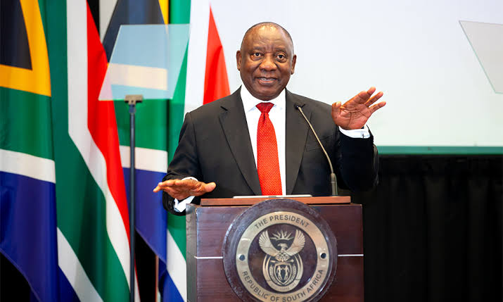 South Africa Drops Passport Requirement for Nigerian Visa Applications 1 President Cyril Ramaphosa