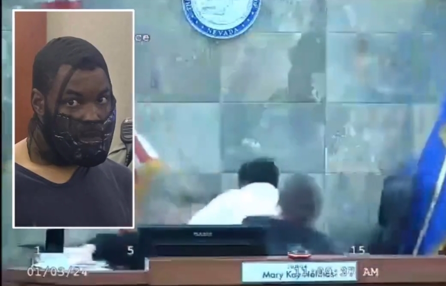 Man Who Attacked Nevada Judge in Courtroom Sentenced to Up to 65 Years 1 Screenshot 20241211 110812