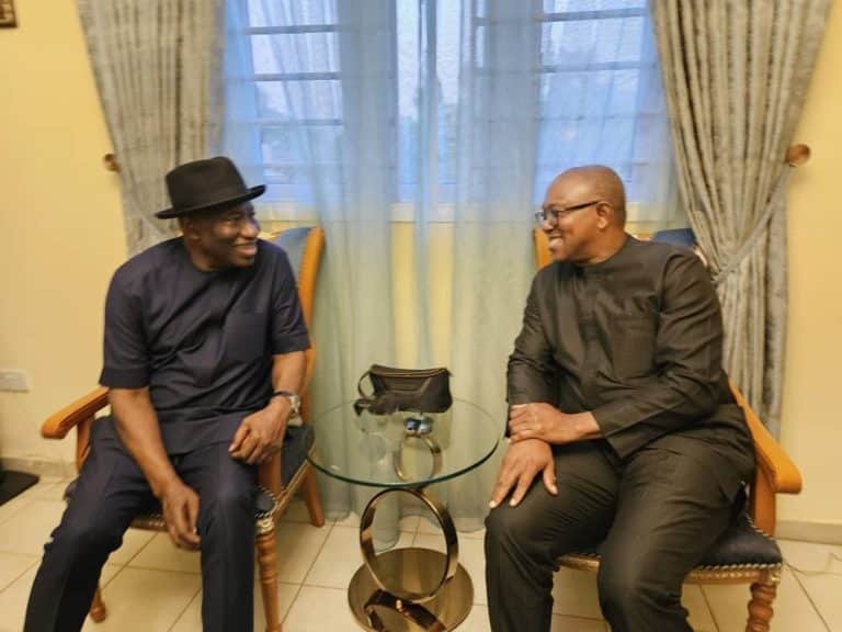 Peter Obi Meets Goodluck Jonathan, Discusses National Issues 1 Peter Obi Meets Goodluck Jonathan,