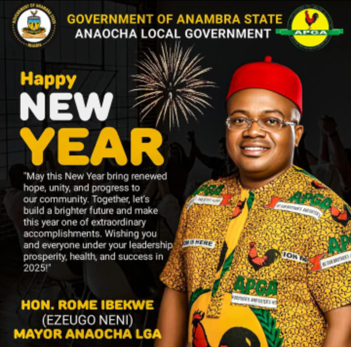 New Year: Hon. Rome Ibekwe Extends Warmest Felicitations To Ndi-Anaocha 1 Screenshot 20250101 111740