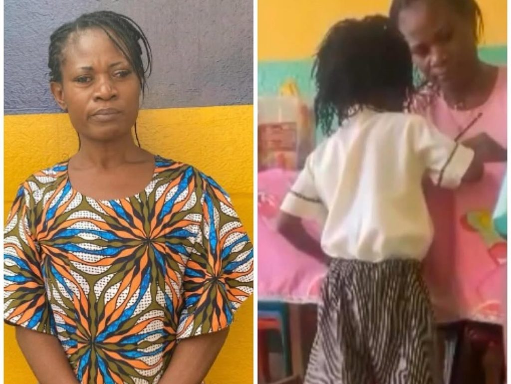 Lagos Teacher Caught Assaulting 3-Year-Old Pupil Remanded in Kirikiri Prison 1 Teacher