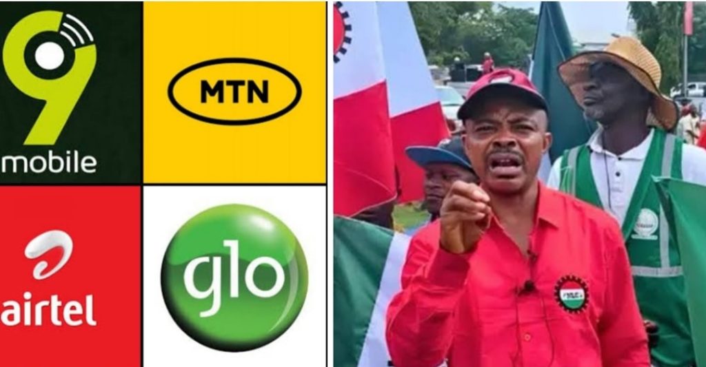 NLC Condemns 50% Telecom Tariff Hike, Labels It an Assault on Nigerians 1 Mobile network