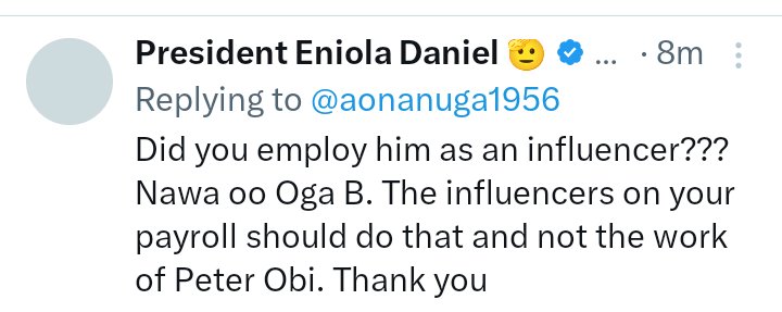 Netizens React As Onanuga Invites Peter Obi To Retweet "$1 Exchange To N1,550" Report 3 operanews1737051314521