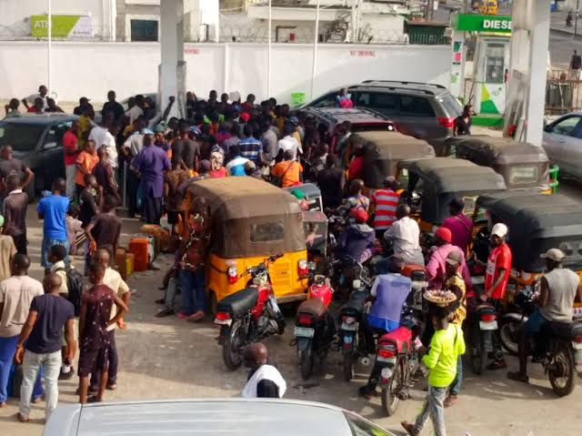 Nigeria Faces Possible Fuel Crisis as Truck Drivers Protest Against Lagos Task Force 1 fuel scarcity in Lagos