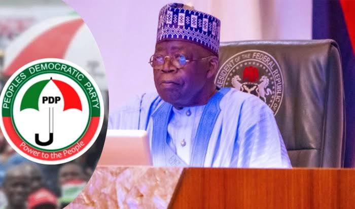 PDP Rejects President Tinubu's Unconstitutional Declaration of State of Emergency in Rivers State 1 PDP AND Tinubu
