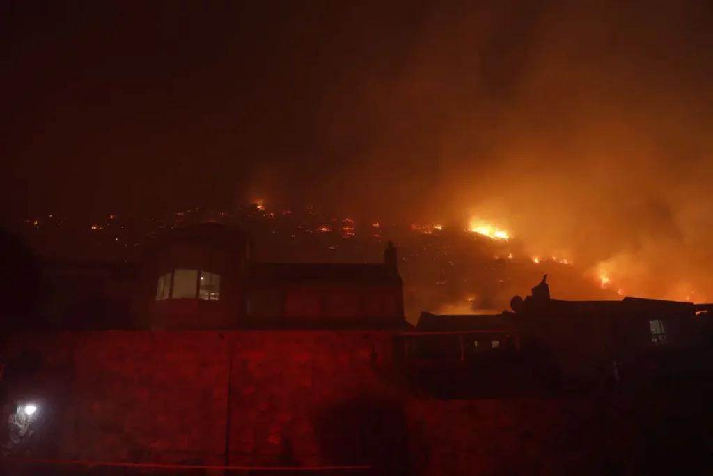 Property Worth Millions Destroyed As Fire Rages Ibadan Market 1 Wildfire in SA naval base