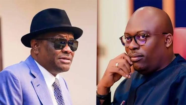 Tension in Rivers As Wike Seeks Military Intervention Ahead of Political Showdown in Abalama 1 Wike and Fubara