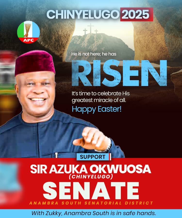 Sir Azuka Okwuosa's Message Of Hope And Christ's Redemption Powers At Easter 1 Azuka Okwuosa