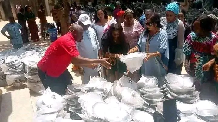 Ebonyi South Senator, Okorie Ani Empowers Constituents with Cooking Pots 2 1000044799