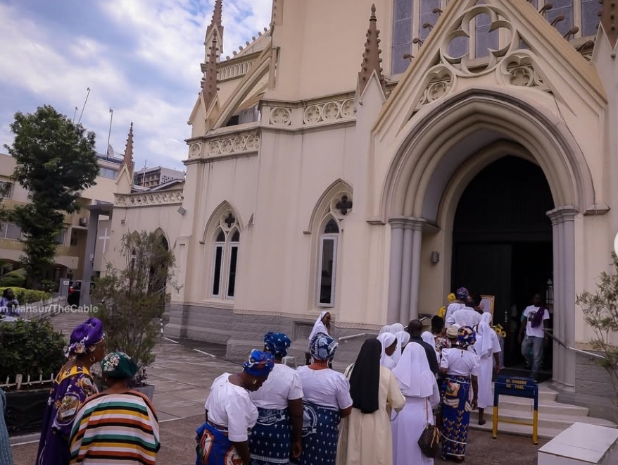 Catholic Faithful Gather in Lagos to Mourn Pope Francis at Special Memorial Mass 1 Catholic Faithful