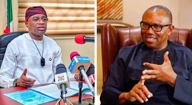 Governor Alia Fires Back at Peter Obi, Denies Blocking IDP Visits 1 Alia, peter obi