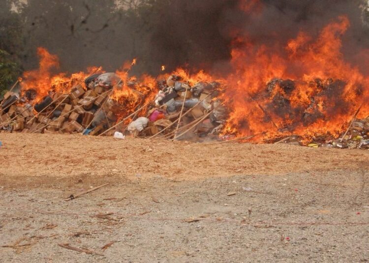 Largest Drug Bust: NDLEA Destroys 1.6 Millions Kilograms Of Illicit Drugs 1 IMG 6568