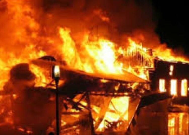 Gas Cylinder Blast Sparks Devastating Fire In Kano 1 IMG 6778