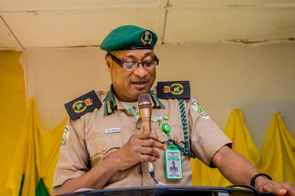 Cable Theft Caught In Ogun Stadium By So-Safe Corps 1 IMG 6867
