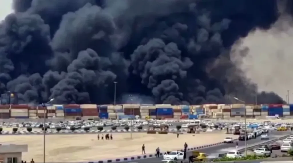 Massive Explosion Rocks Iran's Port City of Bandar Abbas, Hundreds Injured 1 IMG 6885