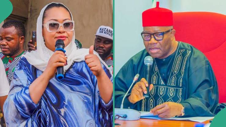 Senator Natasha Issues Satirical ‘Apology’ to Akpabio Amid Gender Tensions in Senate 1 Natasha and Akpabio