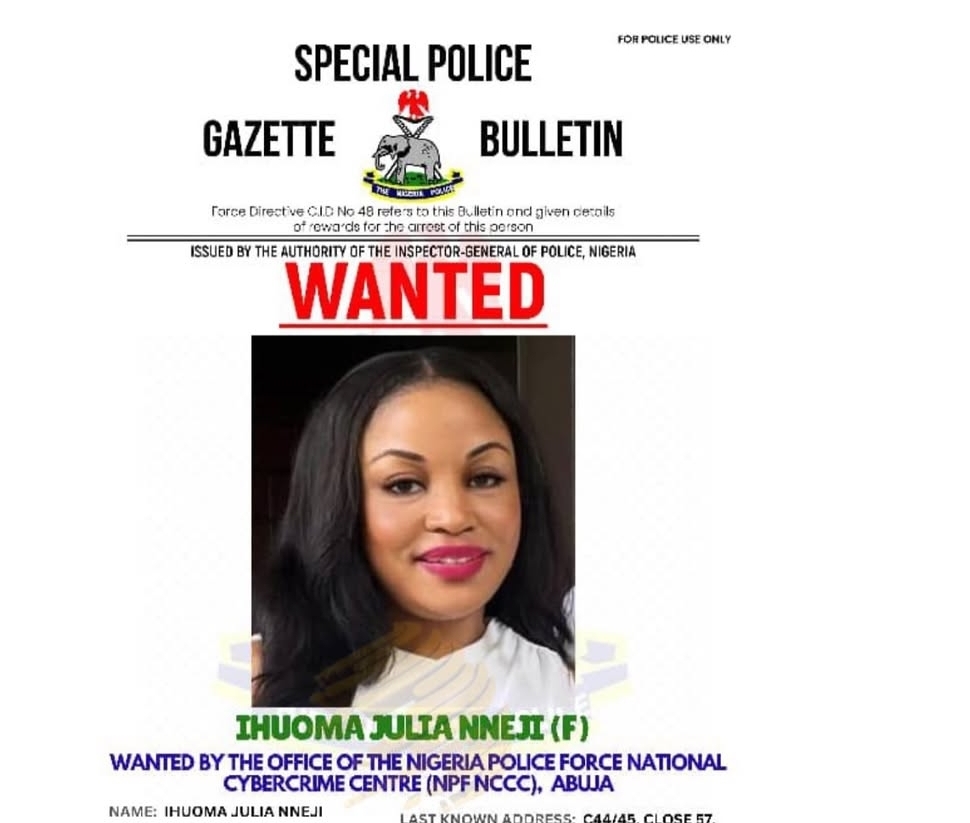 BREAKING: Daughter of ABC Transport Founder, Ihuoma Nneji Declared Wanted by Police 1 Ihuoma Nneji