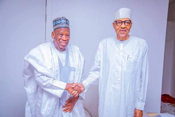 Ganduje Dismisses Atiku’s Moves, Says APC Still in Control 1 Ganduje and Buhari