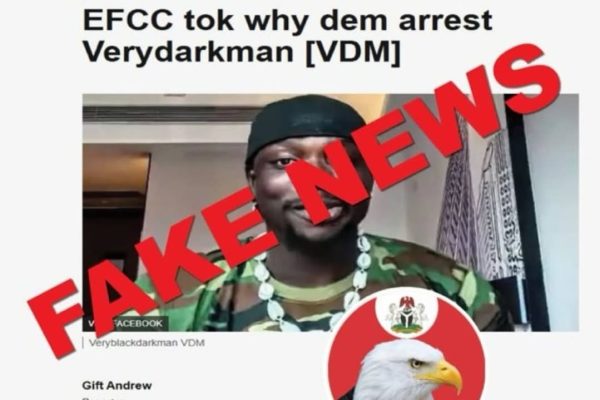 EFCC Denies Plans to Charge VeryDarkMan in Court 18 1000093114