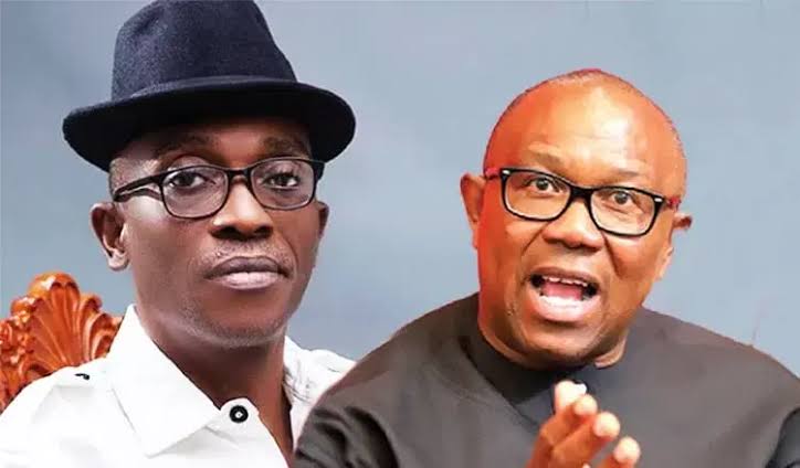 Julius Abure and Peter Obi 