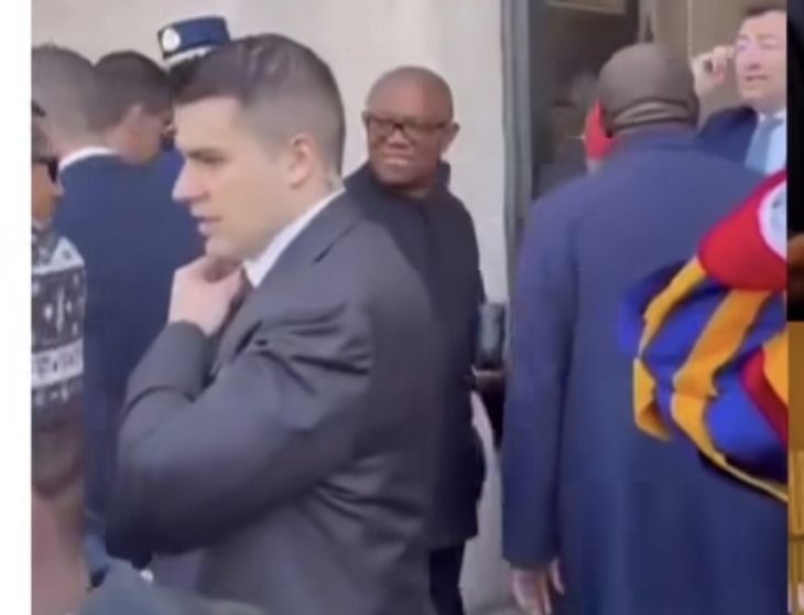 Why is this video of Peter Obi at the Vatican Ceremony Trending? 1 1000106836