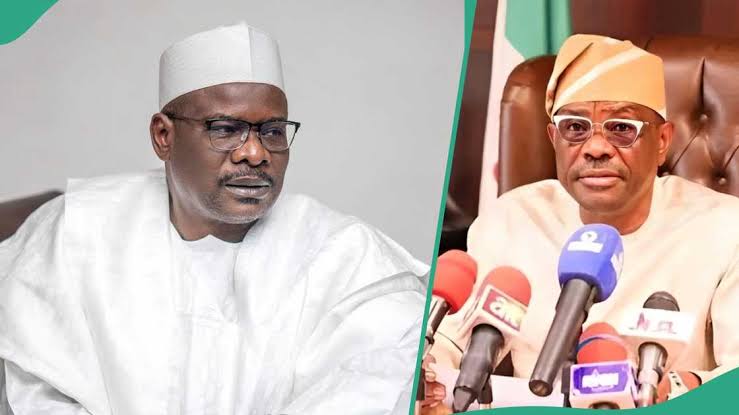 Ali Ndume and Wike