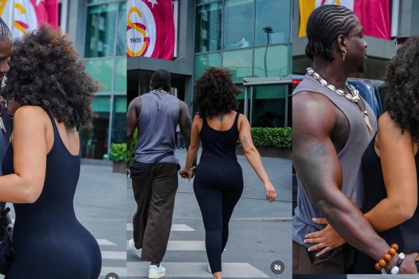 Just know it is sweet - Verydarkman says as he grabs mystery lady’s b..t cheeks in Turkey 13 1000115581