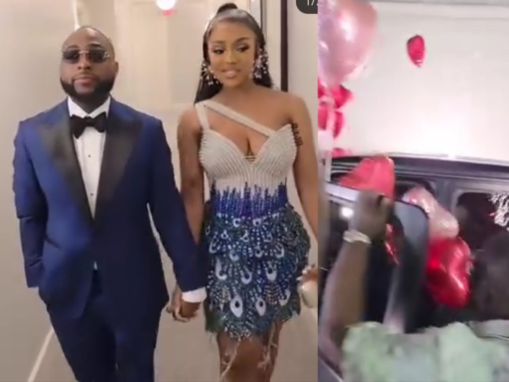 Davido Surprises Chioma With G-Wagon on Her 30th Birthday 1 Davido and chioma