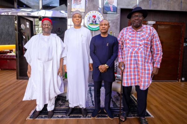 PDP Crisis: Saraki Leads Reconciliation Team to Enugu, Meets Gov Mbah 8 IMG 20250523 WA0068