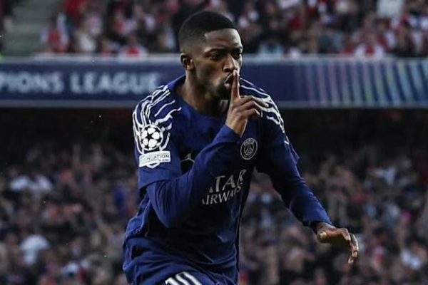 UCL: Dembele Cleared to Face Arsenal in Semi-Final Clash 22 IMG 6153