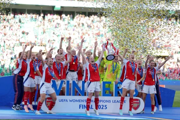 Arsenal beat Barcelona 1-0 to win women’s Champions League 23 IMG 6874