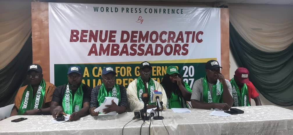 Benue Democratic Ambassadors Demand Action from FG Over State's Insecurity 1 IMG 7842