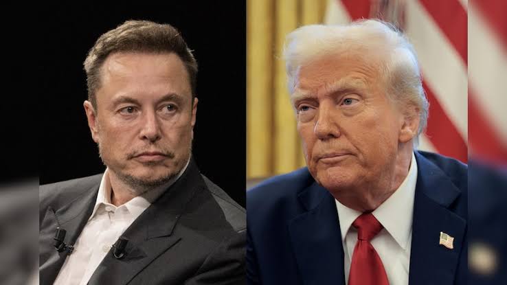 Trump and Elon Musk 