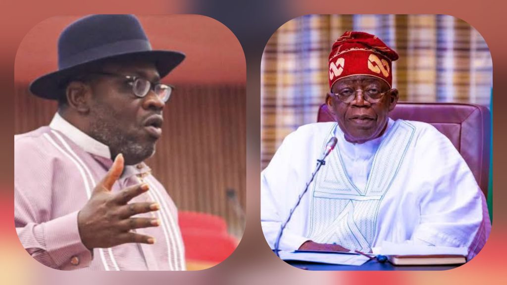 Seriake Dickson and Tinubu 