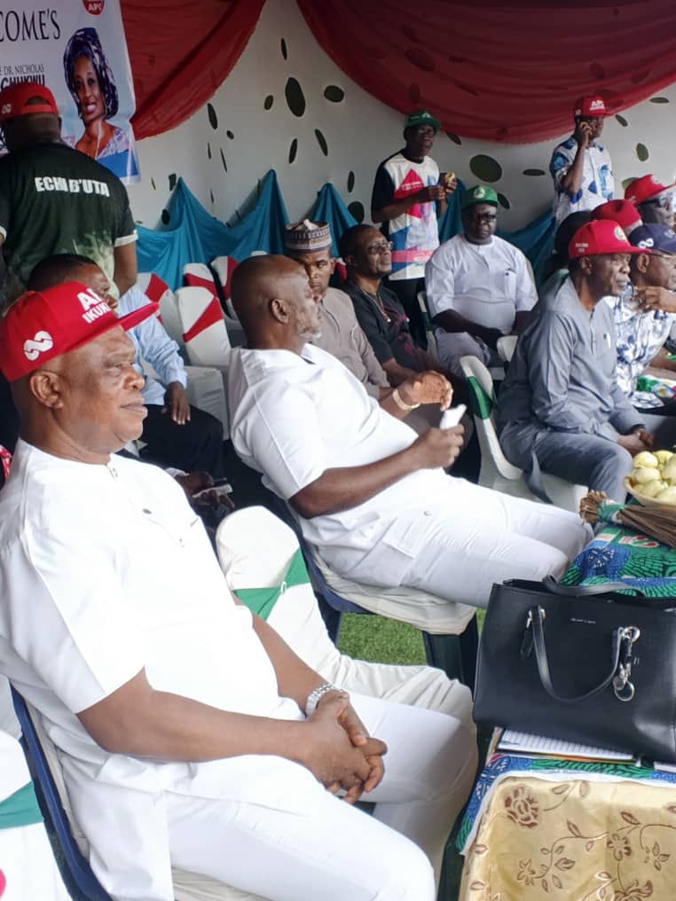 Azuka Okwuosa Joins APC Gubernatorial Candidate Dr. Nicholas Ukachukwu as Anambra Campaign Tour Kicks Off 2 Azuka Okwuosa and Nicholas Ukachukwu
