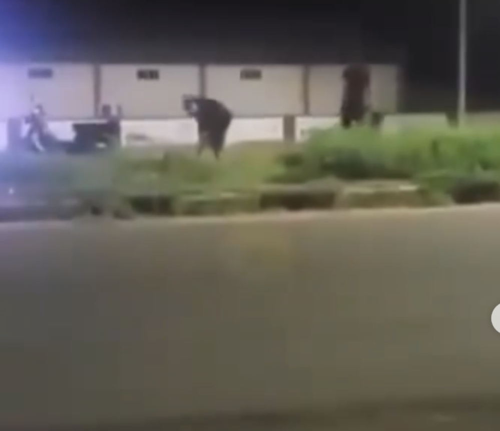 Video Of Benue State Workers Cutting Road Side Bush At Night In Preparation For President Tinubu’s Visit 1 1000135123